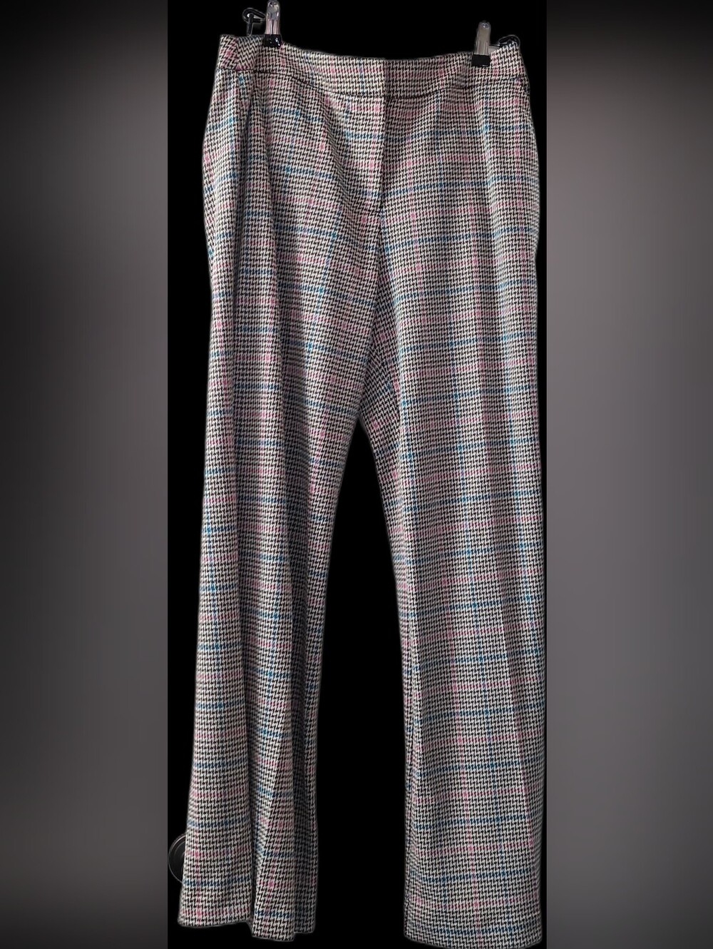 Crown & Ivy Multi-Color Houndstooth Pants